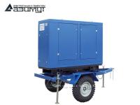 Дизельный генератор Азимут АД-32С-Т400 на шасси в капоте 1 степень